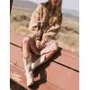 imageYeokou Womens Sherpa Fleece Jackets Stand Collar Zip Up Fall Winter Casual 2025 Fuzzy Coats with PocketsBrown