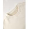 imageYeokou Mens Fleece Sweatshirt Sherpa Lined Crewneck Basic Winter Thick Pullover TopsZbeige