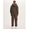 imageYeokou Mens Tracksuits 2 Piece Sweatsuits Pullover Hoodie Athletic Sweatpants Joggers SetsCoffeebrown