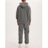 imageYeokou Mens Tracksuits 2 Piece Sweatsuits Pullover Hoodie Athletic Sweatpants Joggers SetsDarkgrey
