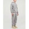 imageYeokou Mens Tracksuits 2 Piece Sweatsuits Pullover Hoodie Athletic Sweatpants Joggers SetsLightgrey