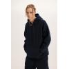 imageYeokou Mens Tracksuits 2 Piece Sweatsuits Pullover Hoodie Athletic Sweatpants Joggers SetsNavy