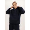 imageYeokou Mens Tracksuits 2 Piece Sweatsuits Pullover Hoodie Athletic Sweatpants Joggers SetsNavy