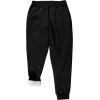 imageYeokou Unisex Boys Girls Kids Sherpa Lined Athletic Jogger Fleece SweatpantsBlack