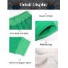 imageYeokou Unisex Boys Girls Kids Sherpa Lined Athletic Jogger Fleece SweatpantsGreen