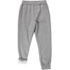 imageYeokou Unisex Boys Girls Kids Sherpa Lined Athletic Jogger Fleece SweatpantsLightgrey