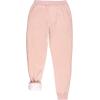 imageYeokou Unisex Boys Girls Kids Sherpa Lined Athletic Jogger Fleece SweatpantsPink