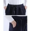imageYeokou Warm Sweatpants Womens Fleece Sherpa Lined Winter Active Running Jogger PantsNavy Blue
