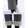 imageYeokou Warm Sweatpants Womens Fleece Sherpa Lined Winter Active Running Jogger PantsStyle 12dark Greystraight Leg