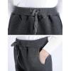 imageYeokou Warm Sweatpants Womens Fleece Sherpa Lined Winter Active Running Jogger PantsStyle 12dark Greystraight Leg