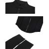 imageYeokou Womens Active Zip Up Running Workout Cropped Bbl Athletic Jacket with Thumb HolesBlack