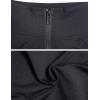 imageYeokou Womens Active Zip Up Running Workout Cropped Bbl Athletic Jacket with Thumb HolesBlack