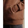imageYeokou Womens Casual Full Zip Up Sherpa Lined Hoodie Sweatshirt Jacket CoatBrown