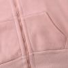 imageYeokou Womens Casual Full Zip Up Sherpa Lined Hoodie Sweatshirt Jacket CoatPink