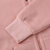 imageYeokou Womens Casual Full Zip Up Sherpa Lined Hoodie Sweatshirt Jacket CoatPink