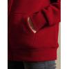 imageYeokou Womens Casual Full Zip Up Sherpa Lined Hoodie Sweatshirt Jacket CoatWinered