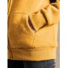 imageYeokou Womens Casual Full Zip Up Sherpa Lined Hoodie Sweatshirt Jacket CoatYellow