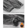 imageYeokou Womens Fleece Pajama Pants Fuzzy Lounge Bottoms Warm Fluffy Sleepwear with PocketsGrey
