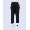 imageYeokou Womens Sherpa Lined Sweatpants Winter Warm Fleece Joggers Casual Lounge PantsBlack