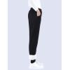 imageYeokou Womens Sherpa Lined Sweatpants Winter Warm Fleece Joggers Casual Lounge PantsBlack