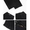 imageYeokou Womens Warm Sherpa Fleece Lined Stretch Slim Denim Leggings Thick Skinny Winter JeansBlack