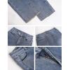 imageYeokou Womens Warm Sherpa Fleece Lined Stretch Slim Denim Leggings Thick Skinny Winter JeansBlue