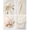 imageYeokou Womens Warm Sherpa Lined Athletic Sweatpants Jogger Fleece PantsBeige