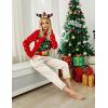 imageYeokou Womens Warm Sherpa Lined Athletic Sweatpants Jogger Fleece PantsBeige
