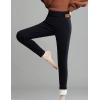 imageYeokou Womens Warm Sherpa Lined Athletic Sweatpants Jogger Fleece PantsBlackskinny