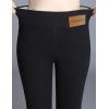 imageYeokou Womens Warm Sherpa Lined Athletic Sweatpants Jogger Fleece PantsBlackskinny