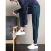 imageYeokou Womens Warm Sherpa Lined Athletic Sweatpants Jogger Fleece PantsBlue