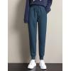 imageYeokou Womens Warm Sherpa Lined Athletic Sweatpants Jogger Fleece PantsBlue