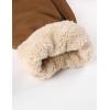 imageYeokou Womens Warm Sherpa Lined Athletic Sweatpants Jogger Fleece PantsBrown