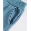 imageYeokou Womens Warm Sherpa Lined Athletic Sweatpants Jogger Fleece PantsDustyblue
