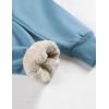 imageYeokou Womens Warm Sherpa Lined Athletic Sweatpants Jogger Fleece PantsDustyblue