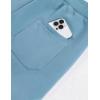 imageYeokou Womens Warm Sherpa Lined Athletic Sweatpants Jogger Fleece PantsDustyblue