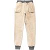 imageYeokou Womens Warm Sherpa Lined Athletic Sweatpants Jogger Fleece PantsGrey