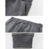 imageYeokou Womens Warm Sherpa Lined Athletic Sweatpants Jogger Fleece PantsGrey