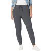 imageYeokou Womens Warm Sherpa Lined Athletic Sweatpants Jogger Fleece PantsGrey