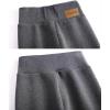 imageYeokou Womens Warm Sherpa Lined Athletic Sweatpants Jogger Fleece PantsGreyskinny