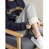 imageYeokou Womens Warm Sherpa Lined Athletic Sweatpants Jogger Fleece PantsLight Grey