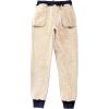 imageYeokou Womens Warm Sherpa Lined Athletic Sweatpants Jogger Fleece PantsNavy Blue