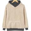 imageYeokou Womens Winter Hoodies Pullover Sherpa Fleece Warm Heavyweight Sweatshirt1 Darkgrey