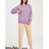 imageYeokou Womens Winter Hoodies Pullover Sherpa Fleece Warm Heavyweight Sweatshirt2 Purple