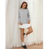 imageYeokou Womens Winter Hoodies Pullover Sherpa Fleece Warm Heavyweight Sweatshirt3 Lightgrey