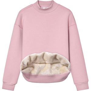 imageYeokou Womens Winter Hoodies Pullover Sherpa Fleece Warm Heavyweight Sweatshirt3 Pink
