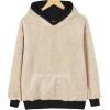 imageYeokou Womens Winter Hoodies Pullover Sherpa Fleece Warm Heavyweight SweatshirtBlackhoodie