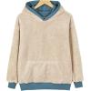 imageYeokou Womens Winter Hoodies Pullover Sherpa Fleece Warm Heavyweight SweatshirtDustyblue