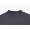 imageYeokou Womens Winter Hoodies Pullover Sherpa Fleece Warm Heavyweight SweatshirtMockneckdarkgrey