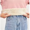 imageYeokou Womens Winter Hoodies Pullover Sherpa Fleece Warm Heavyweight SweatshirtPinkcrewneck